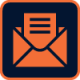 get news via email icon